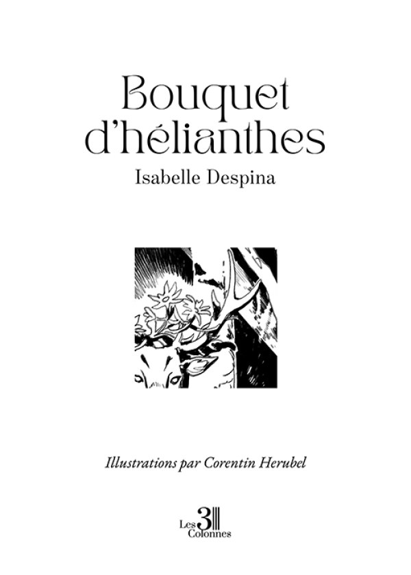 Isabelle DESPINA - Bouquet d'hélianthes